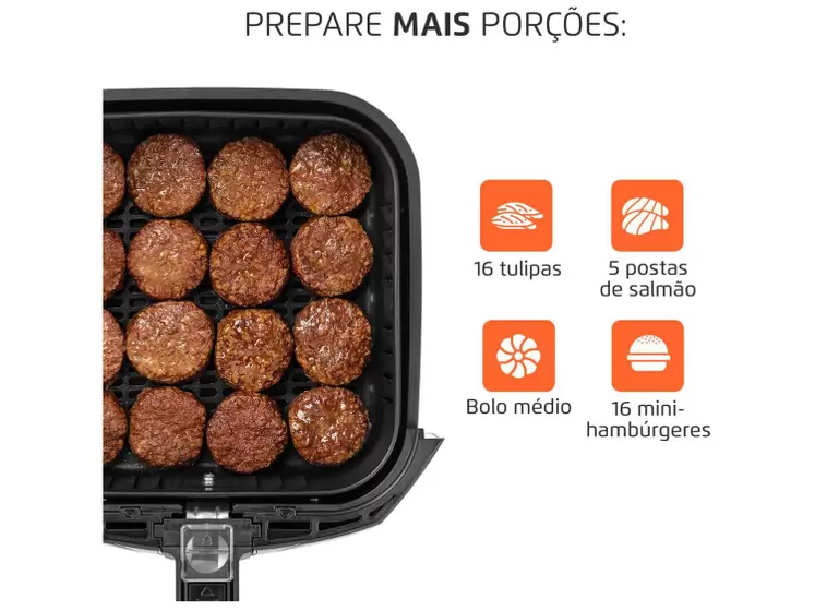 Fritadeira Elétrica sem Óleo/Air Fryer Mondial - Family - Imagem 6