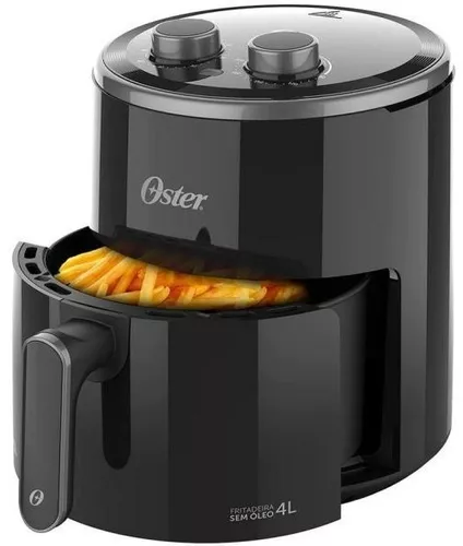 Air fryer Oster Fritadeira OFRT400 cor preto - Imagem 4